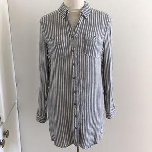 Adorable L/S cotton top - use as top or jacket